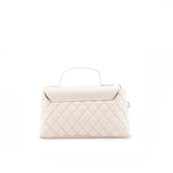 Beige Formal Hand Bag P55865