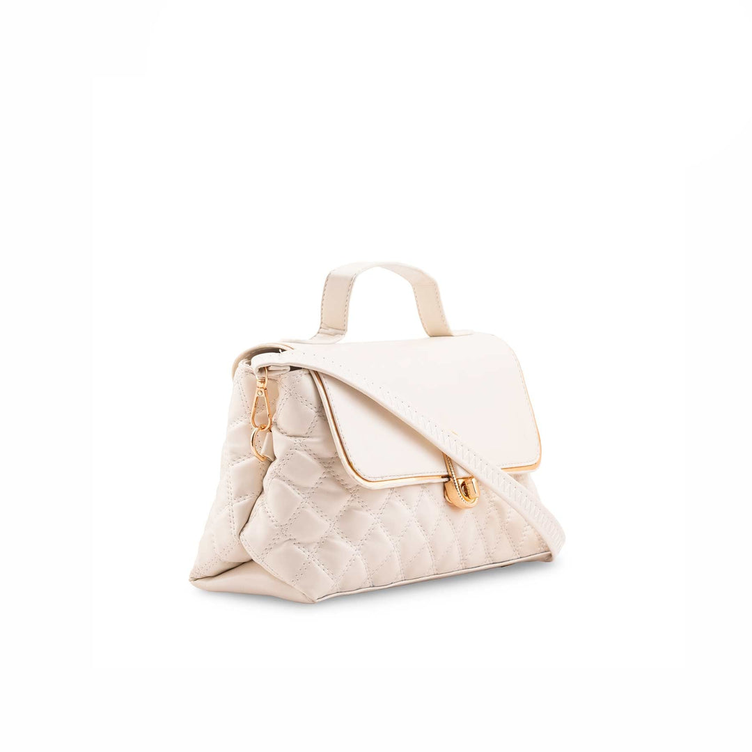 Beige Formal Hand Bag P55865