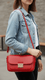 Red Casual Shoulder Bag For Women P55866