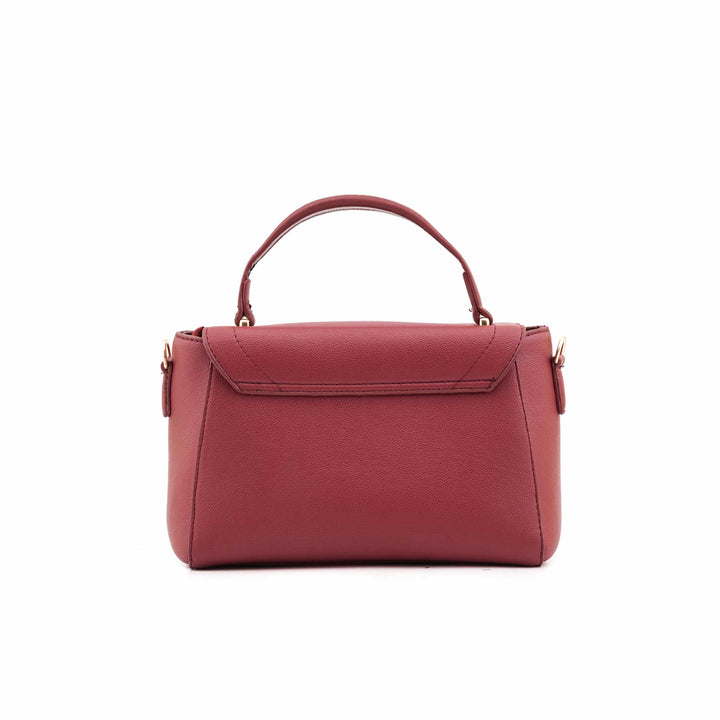 Maroon Casual Hand Bag For Women P55867