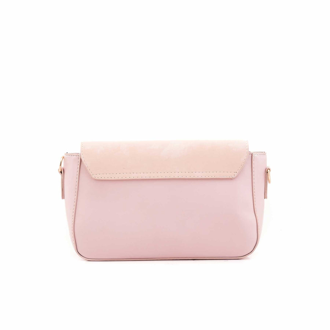 Peach Casual Shoulder Bag For Ladies P55868