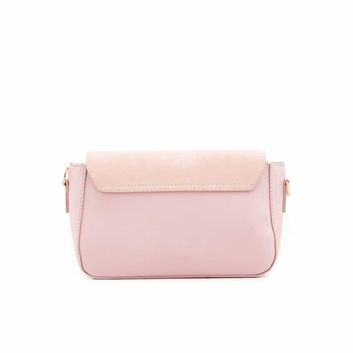 Peach Casual Shoulder Bag For Ladies P55868