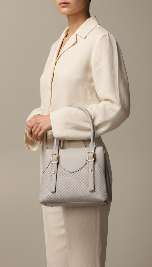 Grey Casual Hand Bag For Ladies P56323