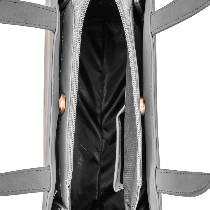 Grey Formal Hand Bag For Women P55870