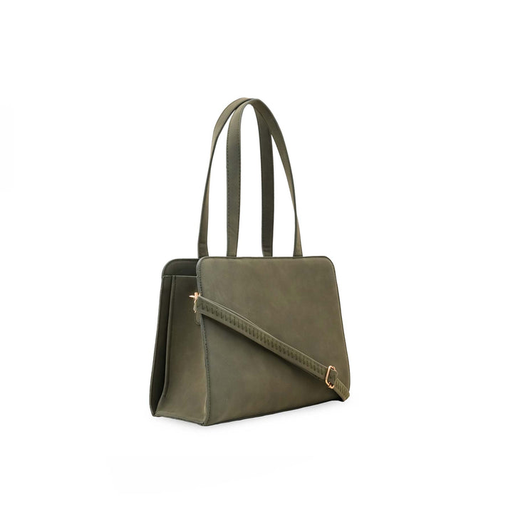 Olive Formal Hand Bag For Women P55870
