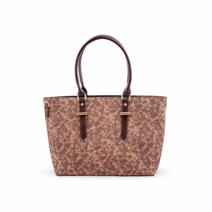 Brown Formal Shoulder Bag P55871