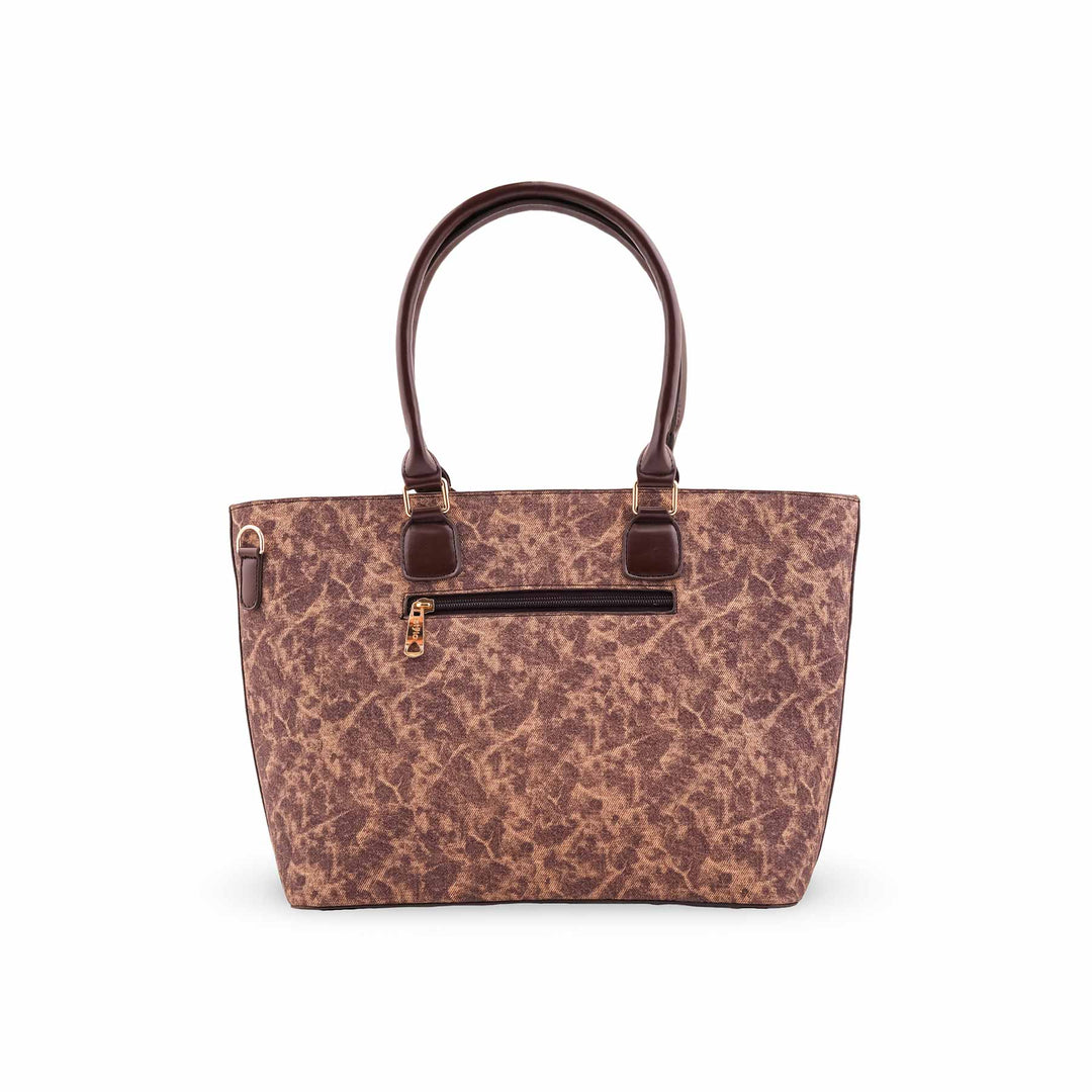 Brown Formal Shoulder Bag P55871