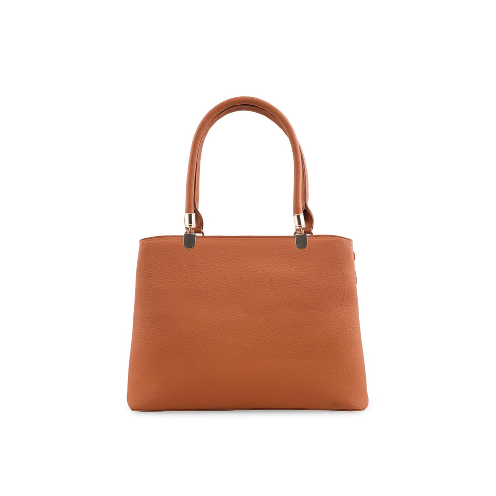 Mustard Formal Hand Bag For Women P55873