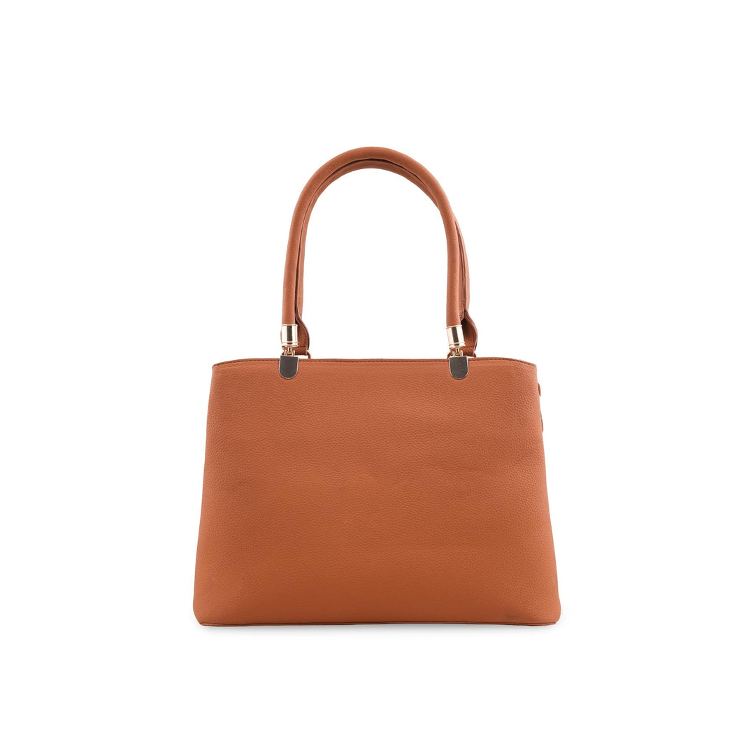 Mustard Formal Hand Bag For Women P55873