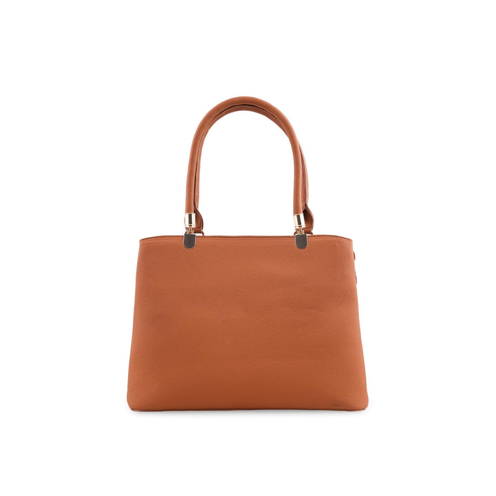 Mustard Formal Hand Bag For Women P55873