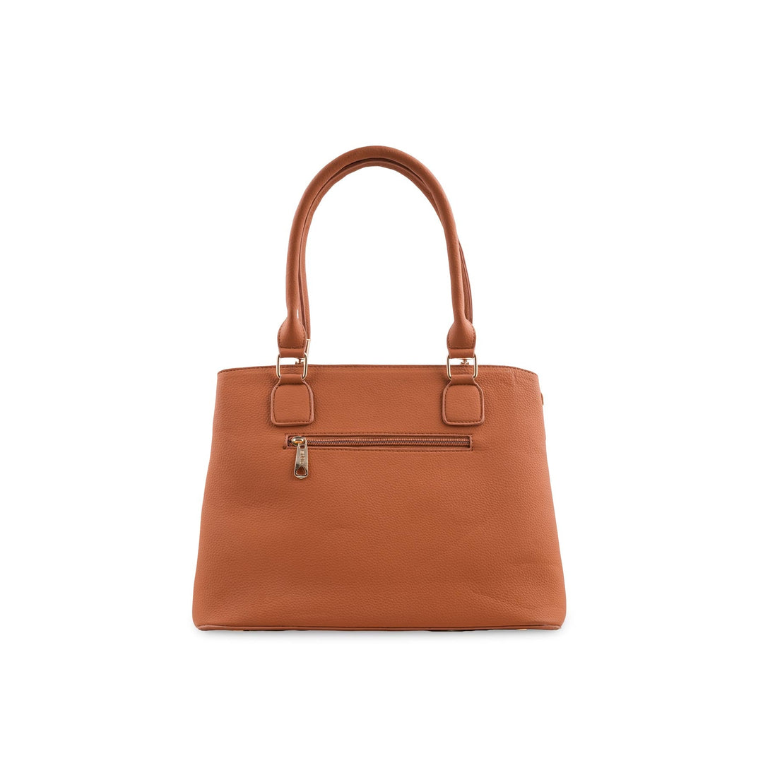 Mustard Formal Hand Bag For Women P55873