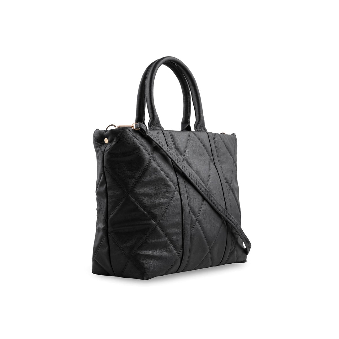 Black Casual Shoulder Bag For Women P55874