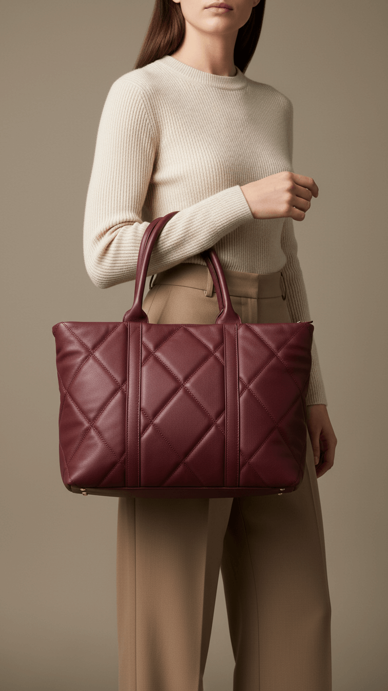 Maroon Casual Shoulder Bag For Women P55874