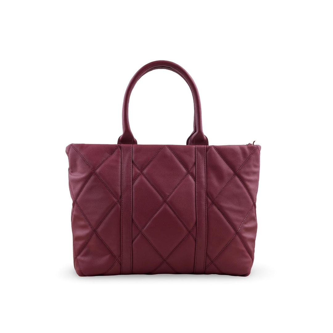 Maroon Casual Shoulder Bag For Women P55874