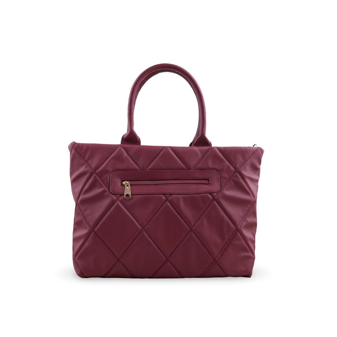 Maroon Casual Shoulder Bag For Women P55874