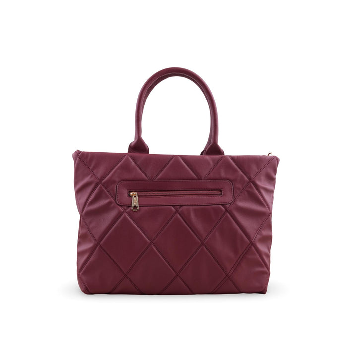 Maroon Casual Shoulder Bag For Women P55874