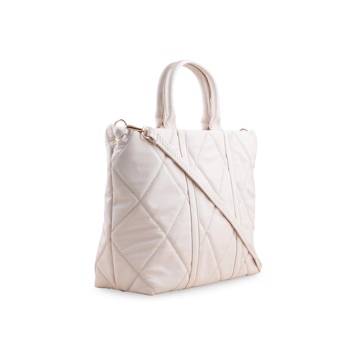Beige Casual Shoulder Bag For Women P55874