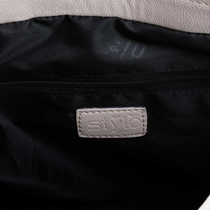 Beige Casual Shoulder Bag For Women P55874