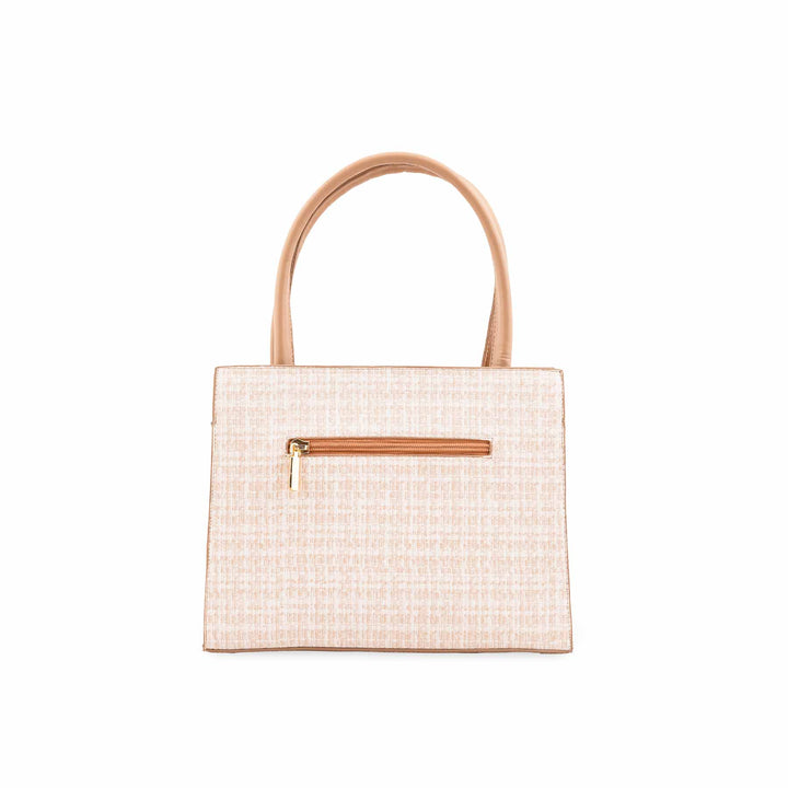 Cream Formal Hand Bag P55875