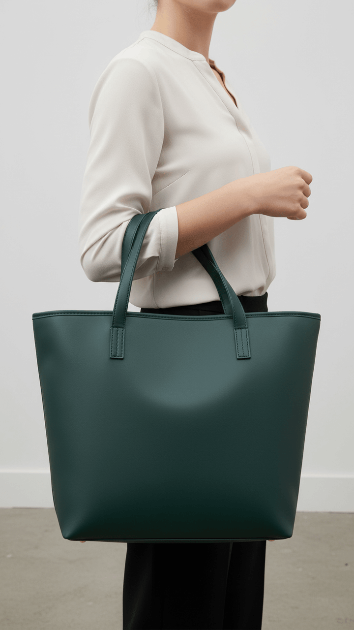 Green Casual Shoulder Bag For Women P55877