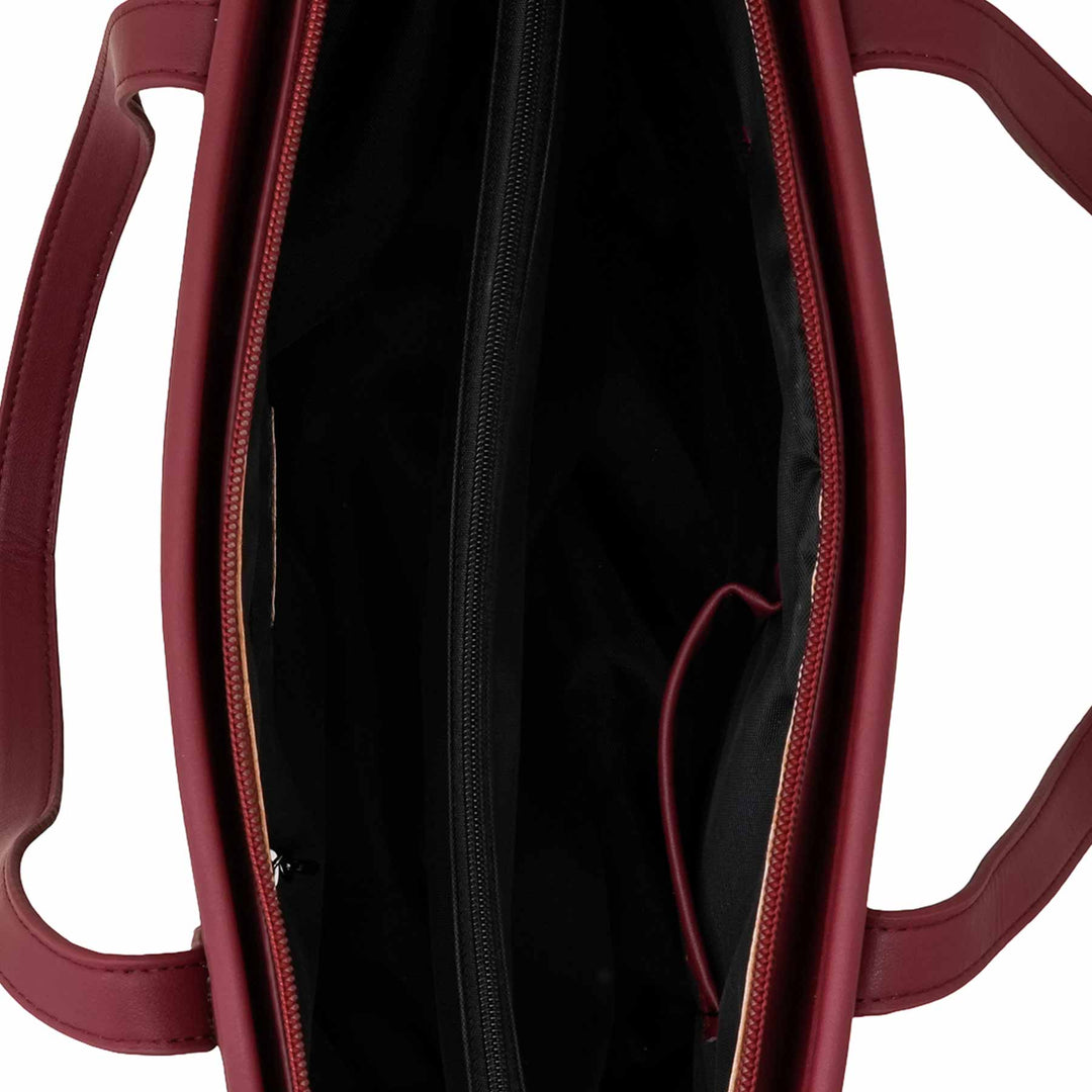 Maroon Casual Shoulder Bag For Women P55877