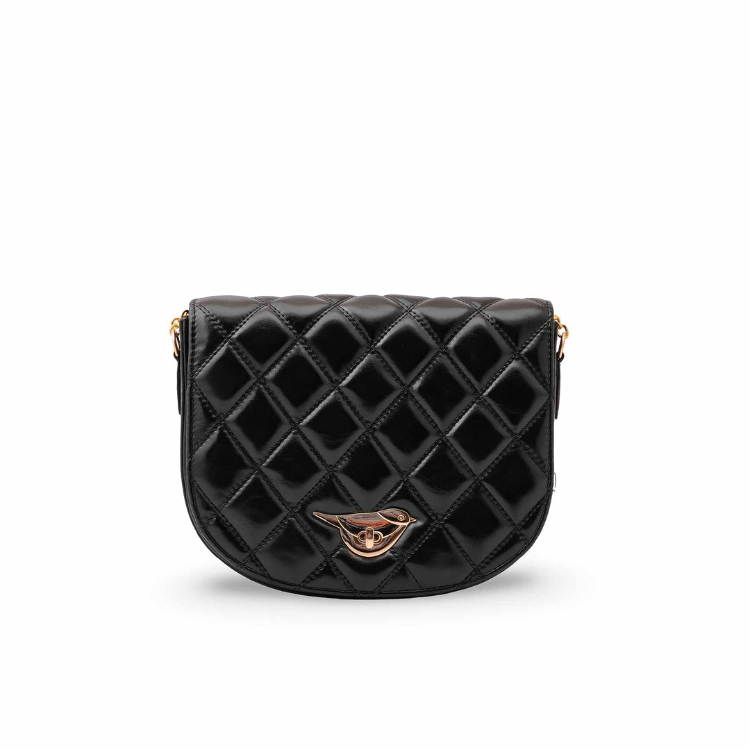 Black Formal Shoulder Bag For Ladies P55878