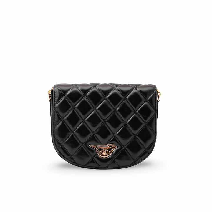 Black Formal Shoulder Bag For Ladies P55878