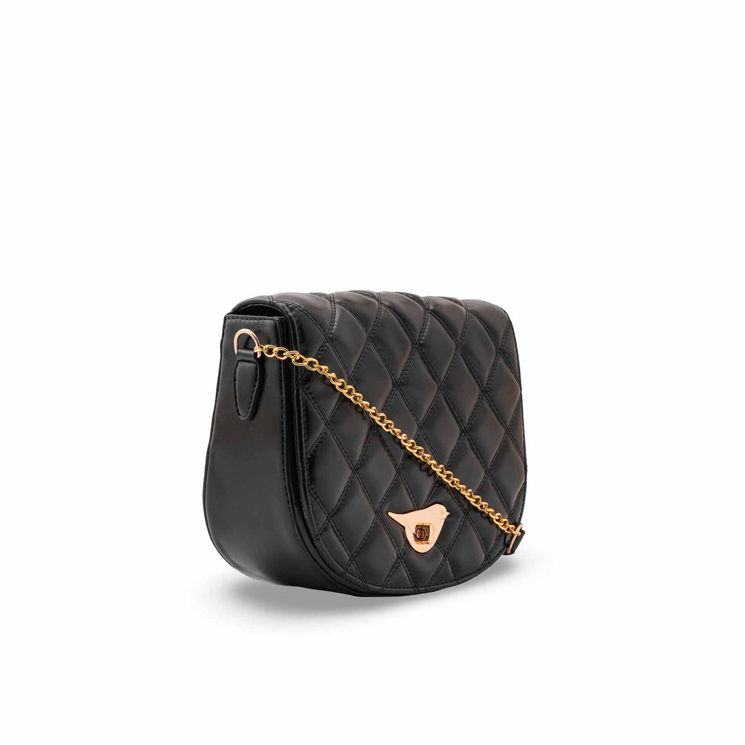 Black Formal Shoulder Bag For Ladies P55878
