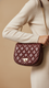 Maroon Formal Shoulder Bag For Ladies P55878