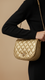 Golden Formal Shoulder Bag For Ladies P55878