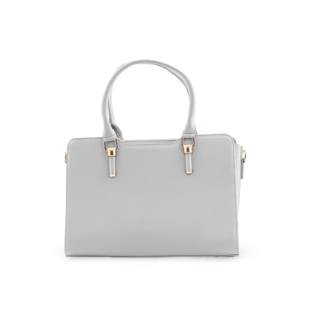Grey Formal Hand Bag For Ladies P55882