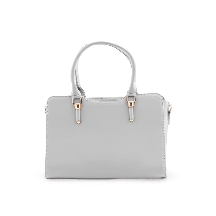 Grey Formal Hand Bag For Ladies P55882