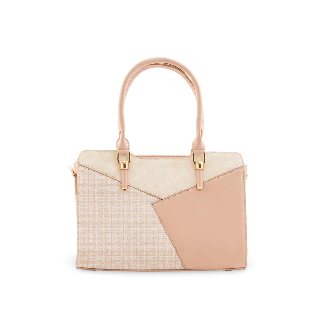 Cream Formal Hand Bag For Women P55882