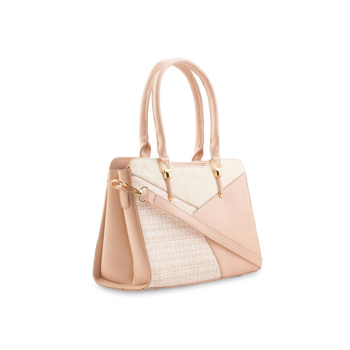 Cream Formal Hand Bag For Women P55882