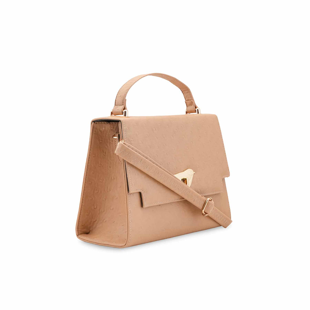 Brown Formal Shoulder Bag For Ladies P55887
