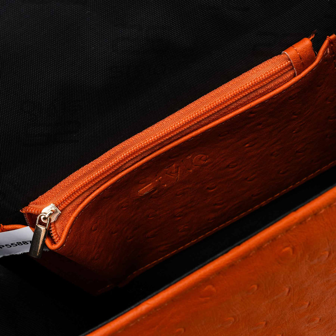 Mustard Formal Shoulder Bag For Ladies P55887