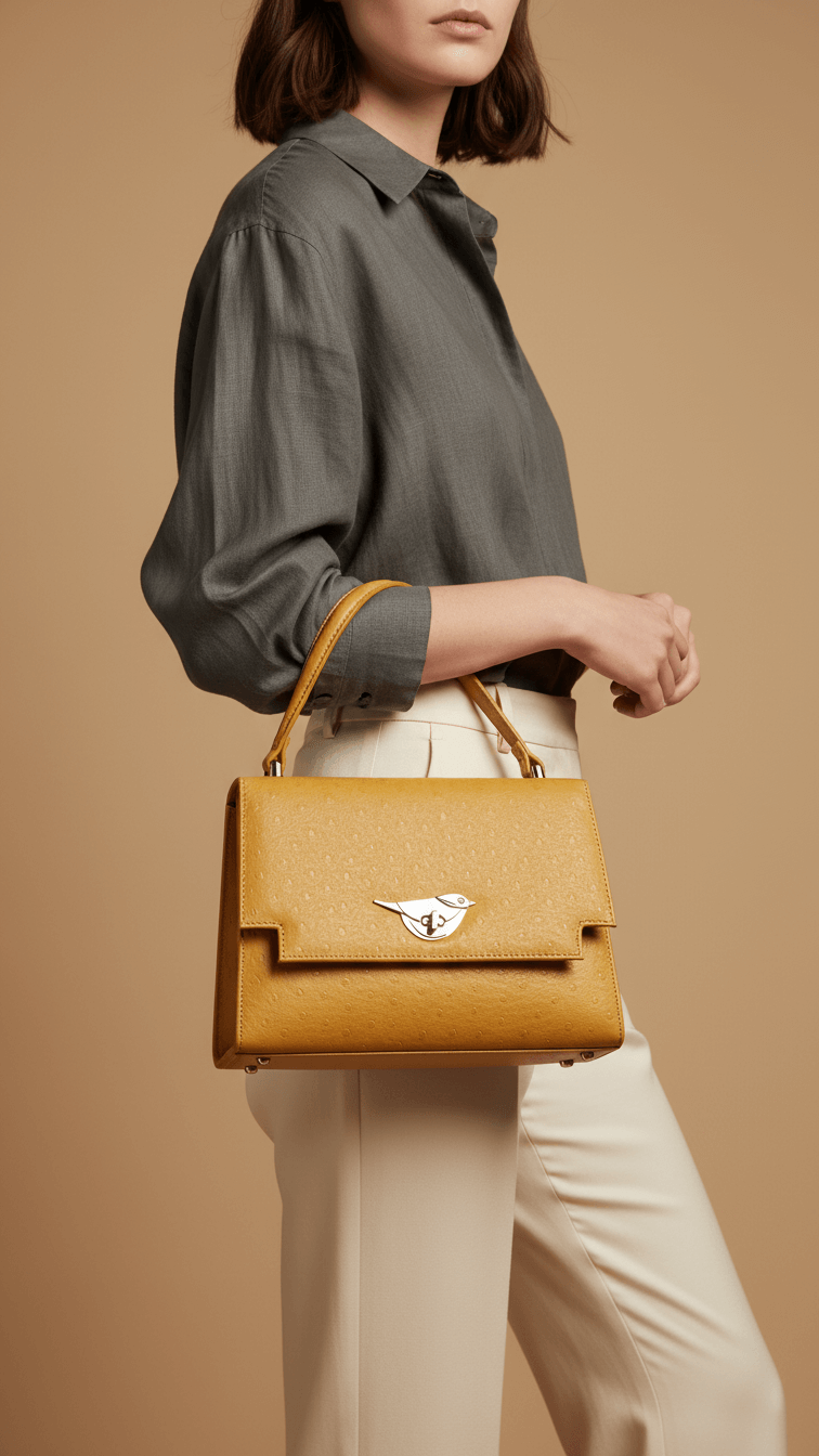 Camel Formal Shoulder Bag For Ladies P55887