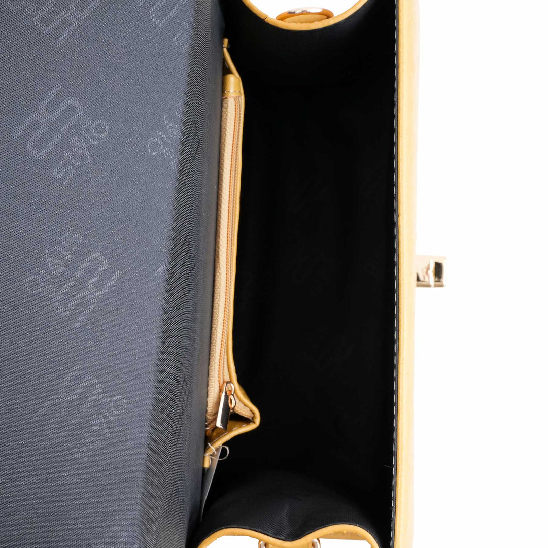 Camel Formal Shoulder Bag For Ladies P55887