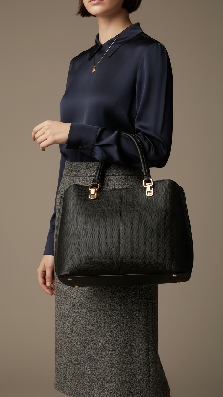 Black Formal Hand Bag For Women P55888