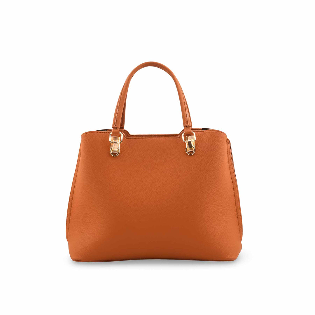 Mustard Formal Hand Bag For Women P55888