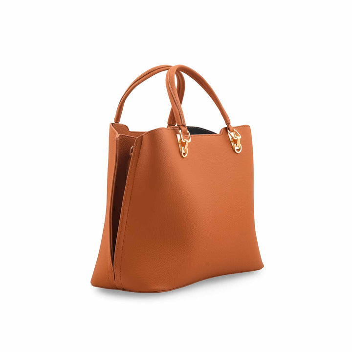 Mustard Formal Hand Bag For Women P55888