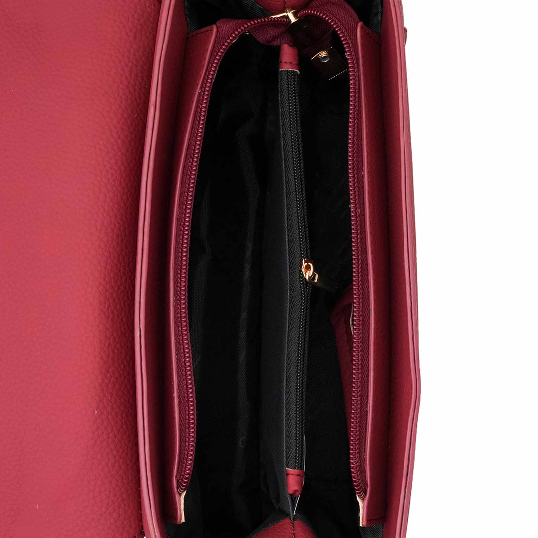 Maroon Formal Hand Bag For Women P55889