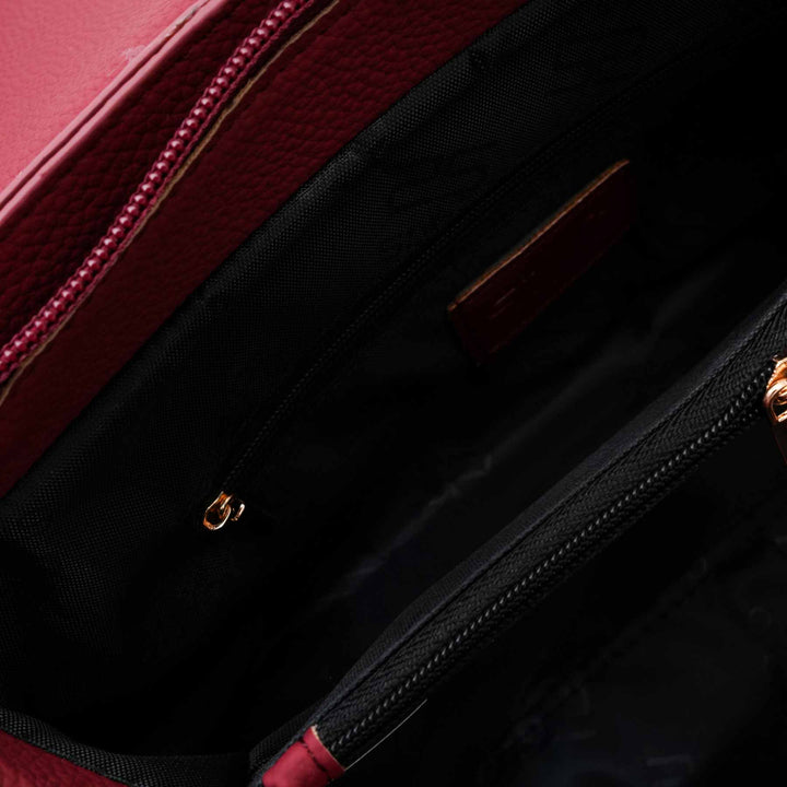 Maroon Formal Hand Bag For Women P55889