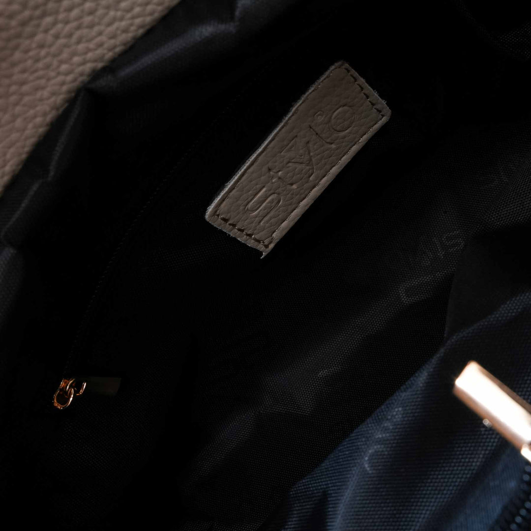 Beige Formal Hand Bag For Women P55889