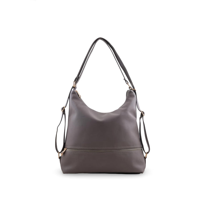 Coffee Formal Shoulder Bag For Ladies P55891