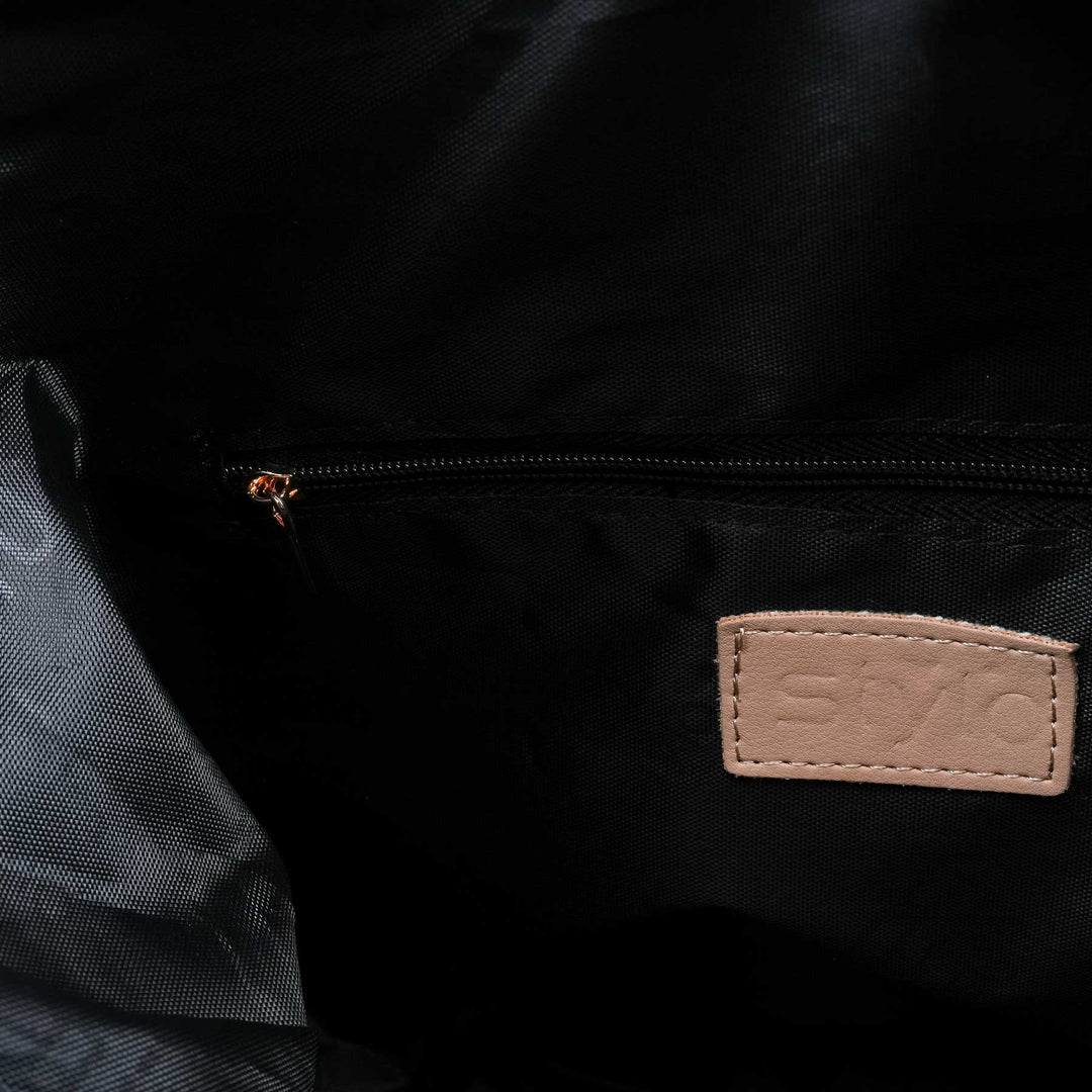 Beige Formal Shoulder Bag For Ladies P55891