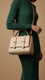 Cream Formal Hand Bag For Women P55893