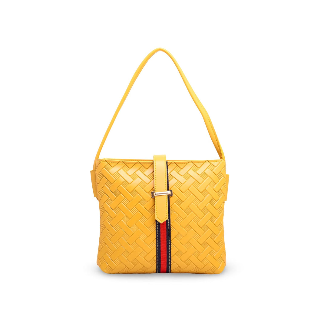 Yellow Formal Shoulder Bag P56019