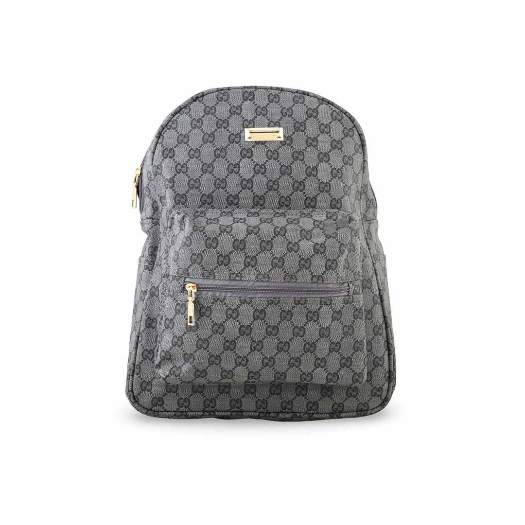 Grey Casual Back Pack P56080