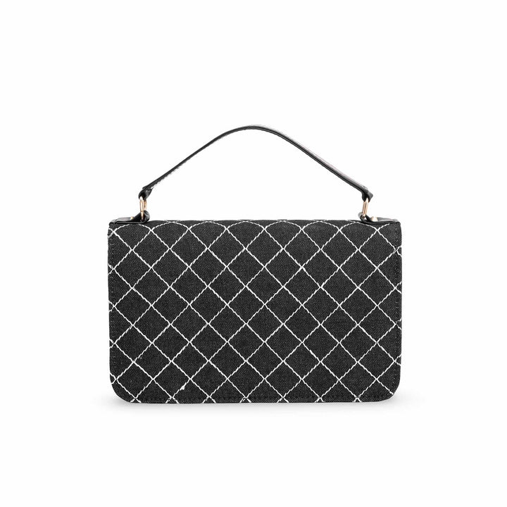 Black Formal Shoulder Bag P56092